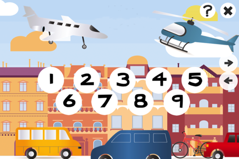 123 & ABC Crazy Car Racing School App For Kids: Great Vehicle and Car Free Game for Small Children and Toddlers:Race Through Various Tasks and Math& Logic Challenges.Learn To Spell,Count,Right&Left,Find Shadows and More screenshot 2