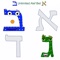 A Hebrew Alef-Bet online app for pre-school to 2nd grade that teachers Hebrew letter shapes, letter sounds, and starts to build a youngsters Hebrew vocabulary