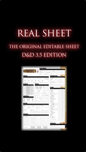 Real Sheet: D&D 3.5 Edition + Dice Table(圖1)-速報App