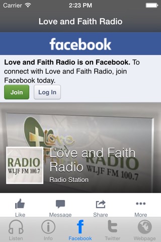Love and Faith Radio 100.7 screenshot 3