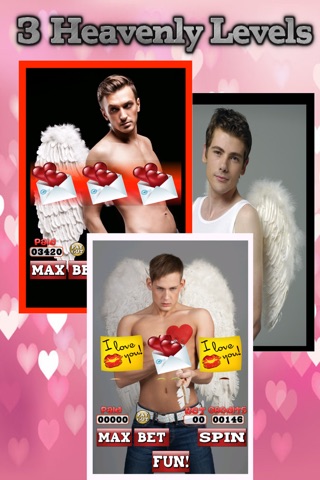 Amour Angel Slots: Sex-y Hot Guy Casino Games for Valentines Day 2014 screenshot 2