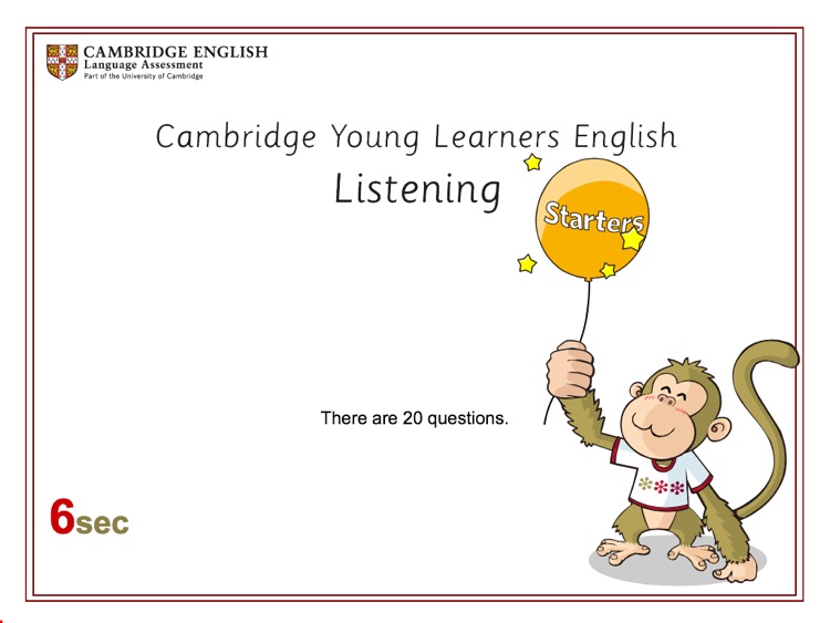 Cambridge English: Starters