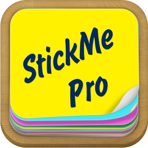 StickMe Pro HD – Elegant Sticky Notebook App to Organize Business Memos, Write Shopping List, Schedule Appointment Tasks, Remember Idea and Take Meeting Notes like Evernote and Omnifocus Icon