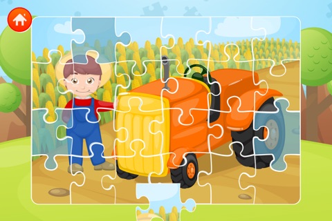 Trucks and Things That Go Jigsaw Puzzle - Preschool and Kindergarten Educational Cars and Vehicles Learning Shape Puzzle Adventure Game for Toddler Kids Explorers screenshot 4