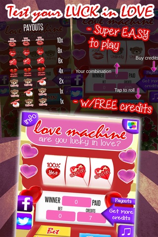 Love Machine Fortune Slots screenshot 2