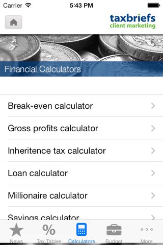 Taxbriefs Tax Tools screenshot 3