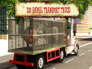 Captura de Pantalla 2 zoológico de conducción de camiones de transporte de animales y aparcamiento manía iphone