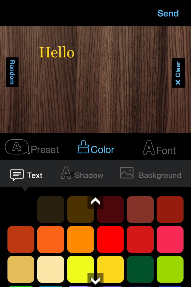 Colorful Text Design screenshot 3
