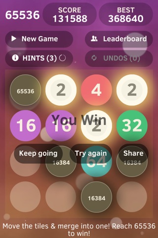 65536 - Ultimate Challenge Puzzle Game Free screenshot 4