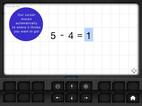 Panther Math Paper Lite screenshot 3