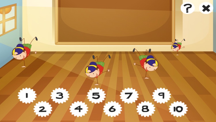 A classroom counting game for children: learn to count numbers 1-10 screenshot-3