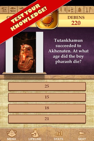 Genius Quiz Ancient Egypt History screenshot 2