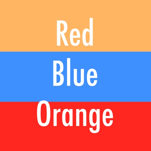 Red Blue Orange iOS App