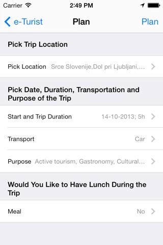 e-Turist screenshot 2