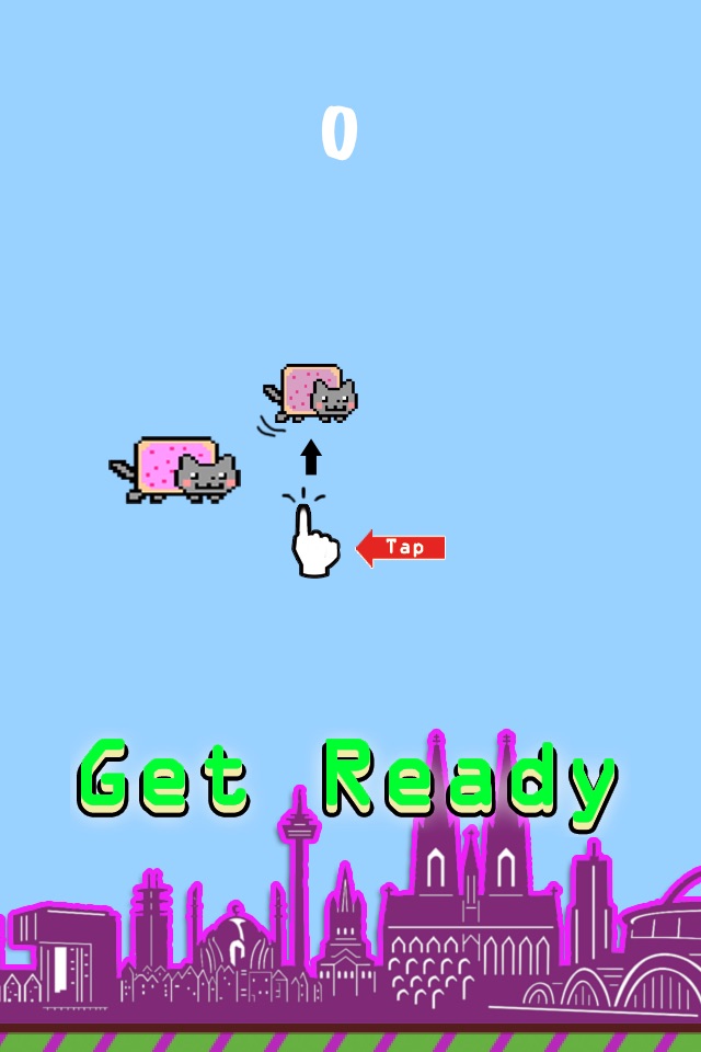 Nyan Flappy screenshot 2