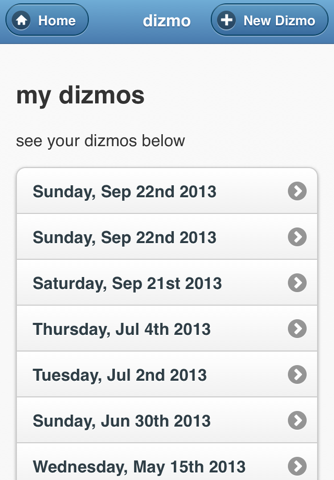 Dizmo screenshot 2