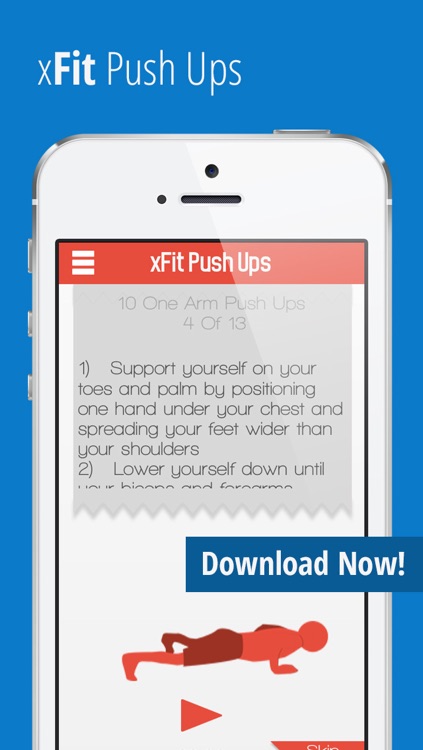 xFit Push Ups – Do 100 Pushups Trainer Daily Chest Workout Challenge for Lean Sculpted Muscles screenshot-4