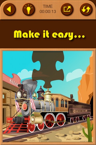 Train Jigsaw Puzzles for Kids screenshot 4