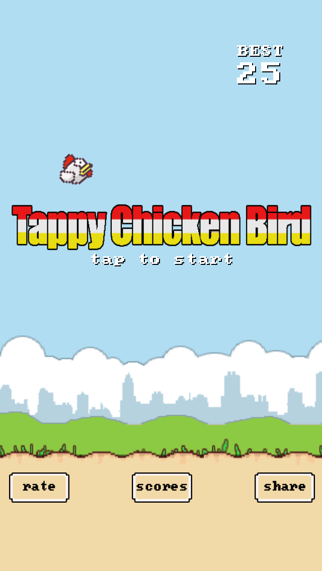 Tappy Chicken Bird Brave & Flappy screenshot 1