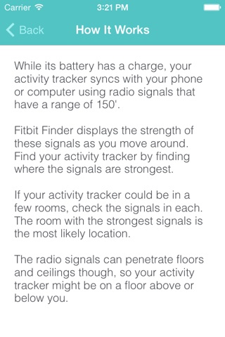 Fitbit Finder - lost Fitbit screenshot 3