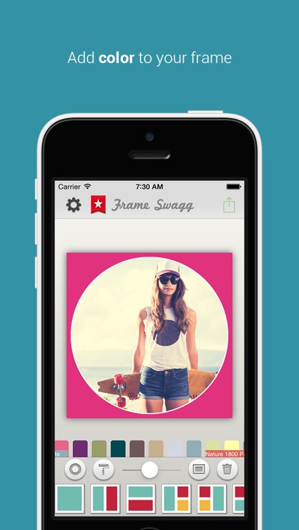 Frame Swagg - Photo collage maker to stitch pic for Instagram FREE