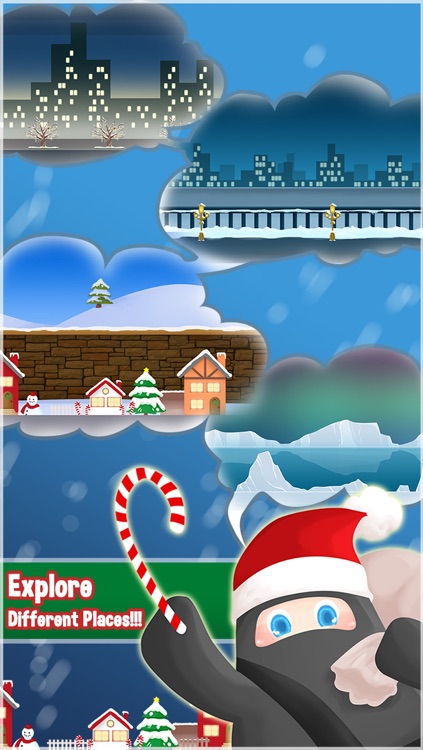 Racing Ninja Santa Claus - Fun Christmas Jumping Adventure Game For Kids And Girls FREE