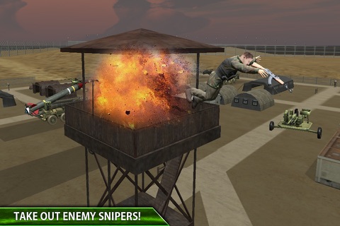 Army Sniper Rifle Shooting 3D: A Lone Survivor Assassin Game screenshot 2