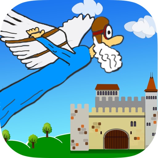 Crazy Inventor's Flappy Flying Machine iOS App
