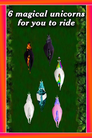 Magical Unicorn Race in the Forest of Fairies - Free Edition screenshot 2