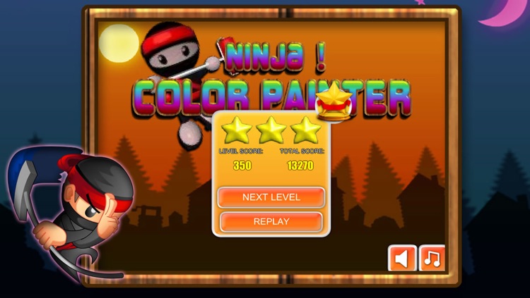 Ninja! Color Painter screenshot-3