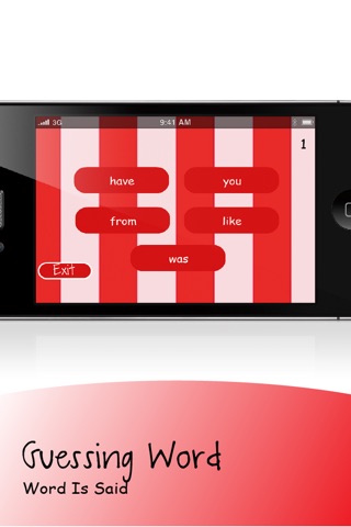 Word Recognition Level 1 screenshot 4