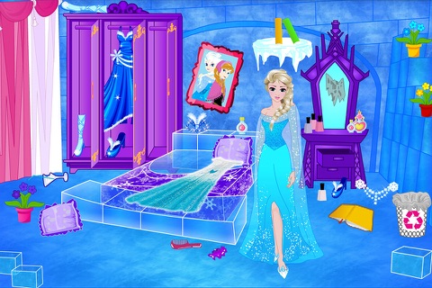 Ice Queen Party Cleanup screenshot 2