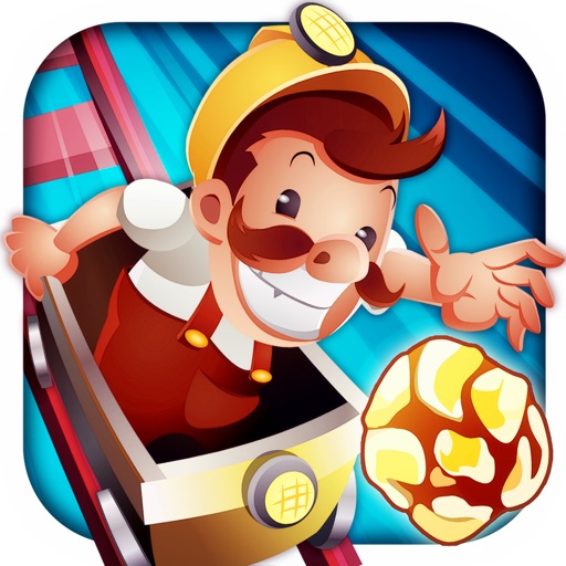Miners Roller Coaster Icon