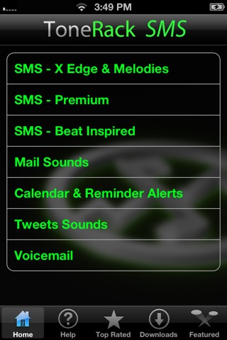 ToneRack SMS Text & Notification Tones screenshot 2