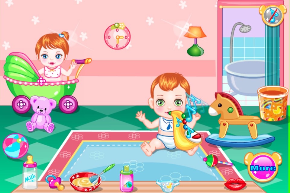 Care Twins Baby - Play,Feed,Bath,Sleep screenshot 2