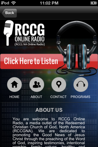 RCCG Online Radio screenshot 2