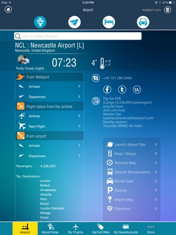 Newcastle Airport Pro (NCL) Flight Tracker Radar screenshot 2