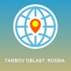 Tambov Oblast, Russia Map - Offline Map, POI, GPS, Directions
