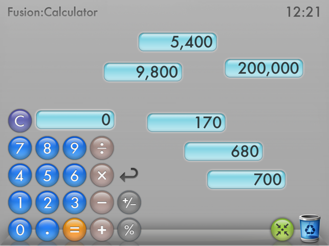 Fusion Calculator for iPad Lite(圖3)-速報App