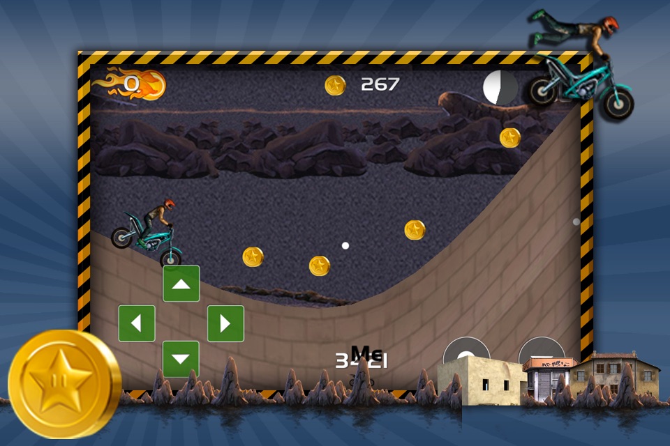 Action Motorcycle Hill Race Xtreme - Dirt Bike Trail Top Free Game screenshot 3