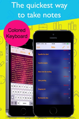 Colored Notes Pro (Pins in your notebook notes and commitments) Productivity