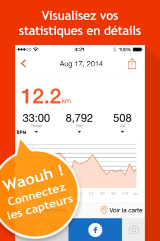 Moves Tracker: Running, Cycling, Walking, Jogging screenshot 3