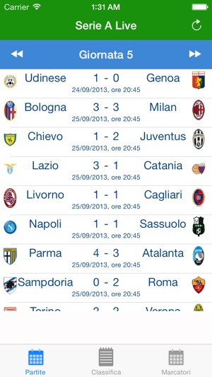 Serie A Live(圖2)-速報App