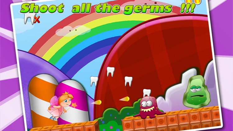 Little Tooth Fairy Girly Fun Dash :Free Fly in Faries magic rainbow land