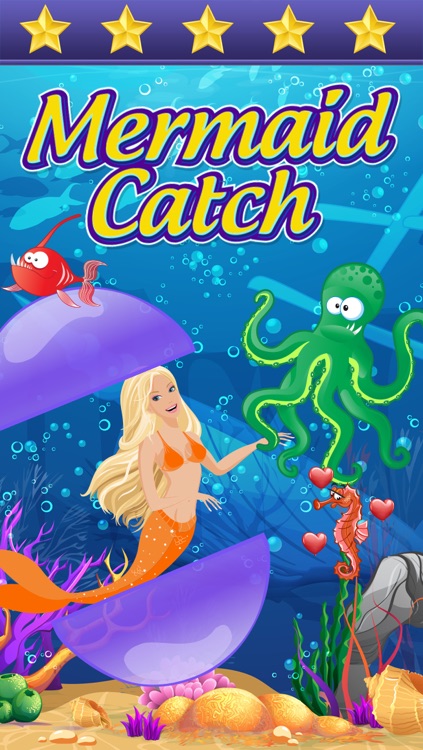 Mermaid Catch - A Pretty Ocean Girl Mermaids Vs. Crazy Bad Mutant Tropical Fish Sea Adventure Game