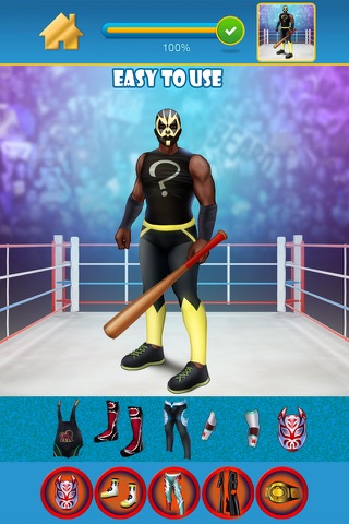 My Power Wrestling Heroes Copy And Draw Game - Advert Free App screenshot 4