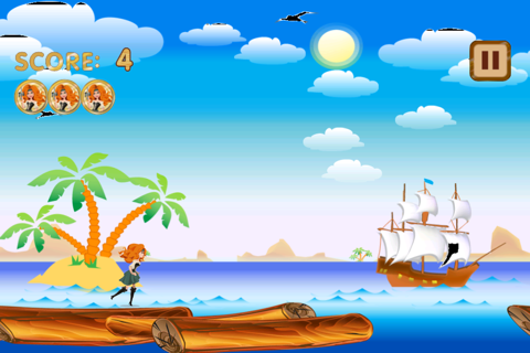Princess Pirate Run screenshot 3