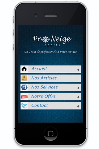 Pro Neige Sports screenshot 2