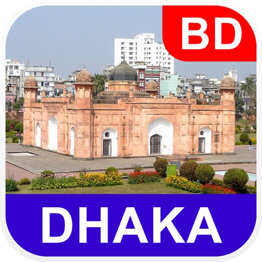 Dhaka, Bangladesh Offline Map - PLACE STARS