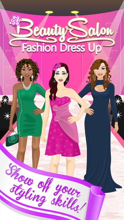 Beauty Salon - Fashion Dress Up and Makeover Girls Games